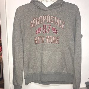 gray aeropostale sweater